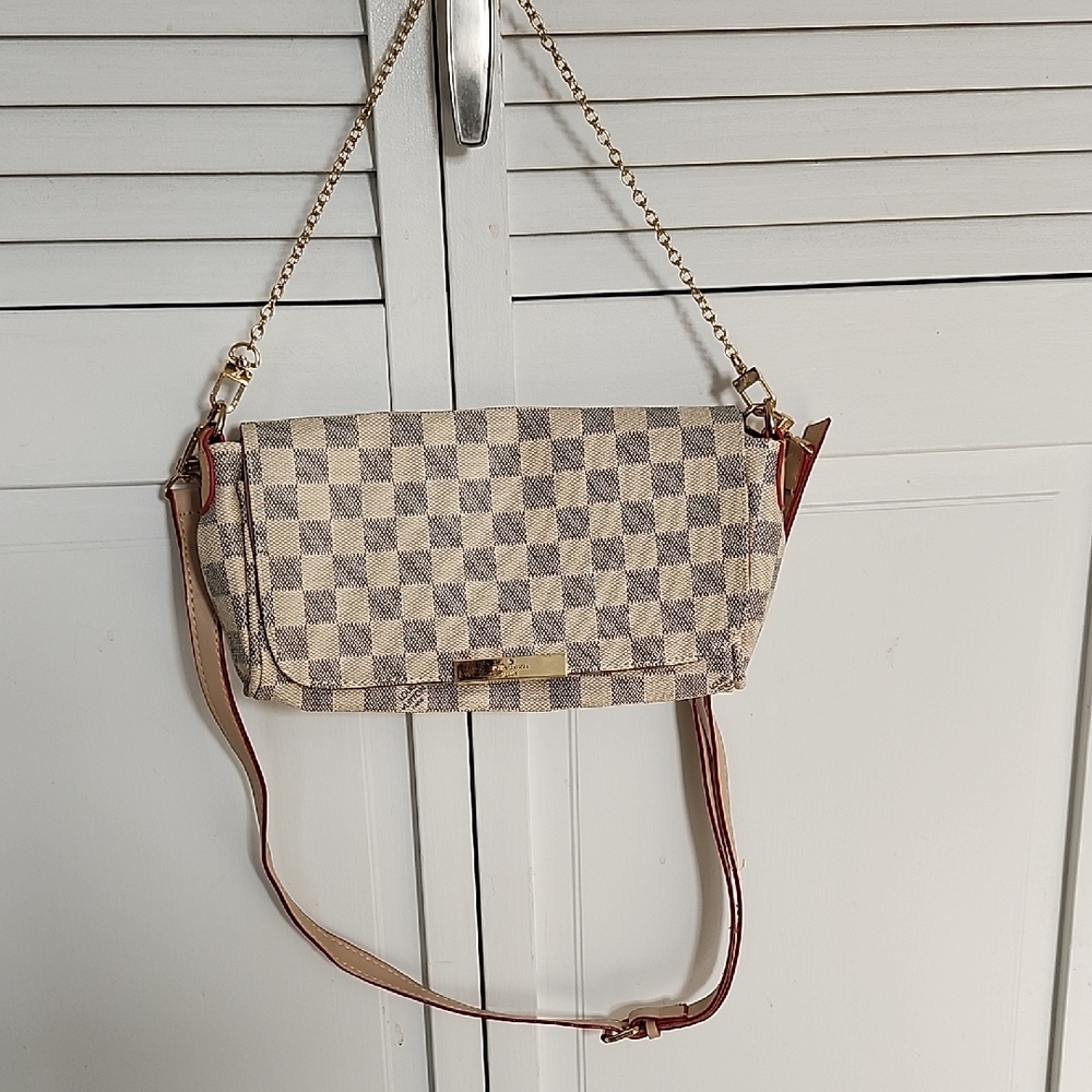 Checkered Shoulder Bag